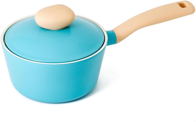 Neoflam Retro Sauce Pan Induction with Die-Casted Lid 18cm | Mint