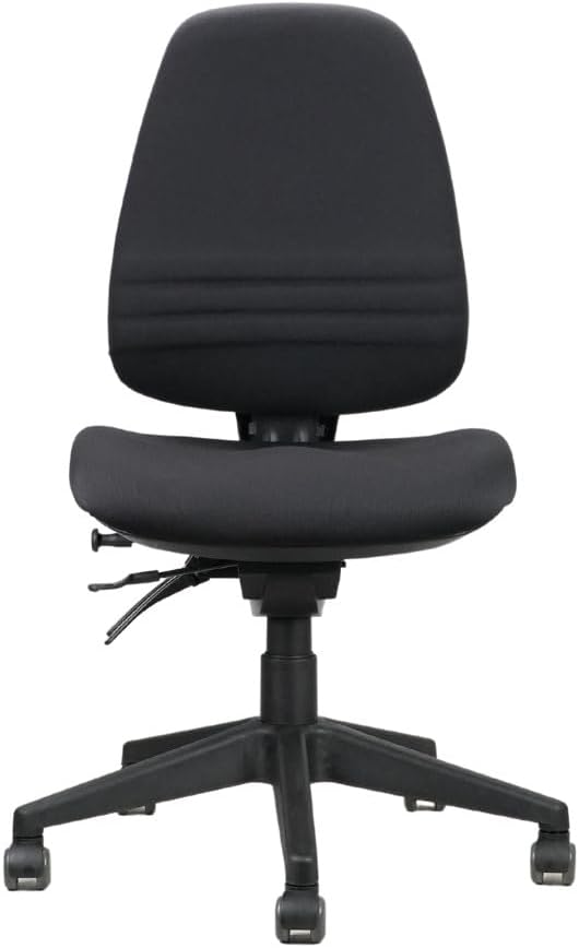 Endeavour Pro High Back Operator Chair - Black, Without Arms