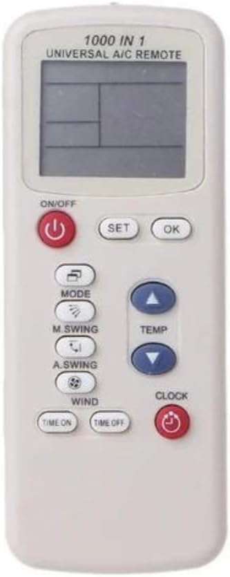 K-100ES Universal Air Conditioner Remote Control For Most Air Conditioning Kit
