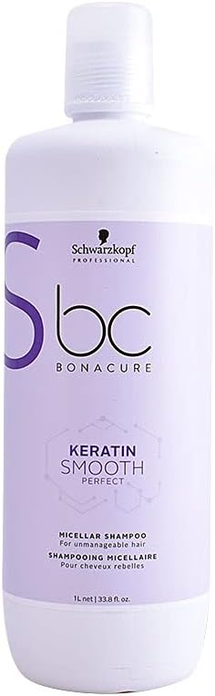 Schwarzkopf BC Bonacure Keratin Smooth Perfect Micellar Shampoo 1000ml