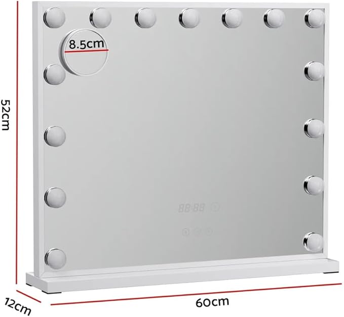 Embellir Makeup Mirror With Light LED Hollywood Vanity Dimmable Wall Mirrors