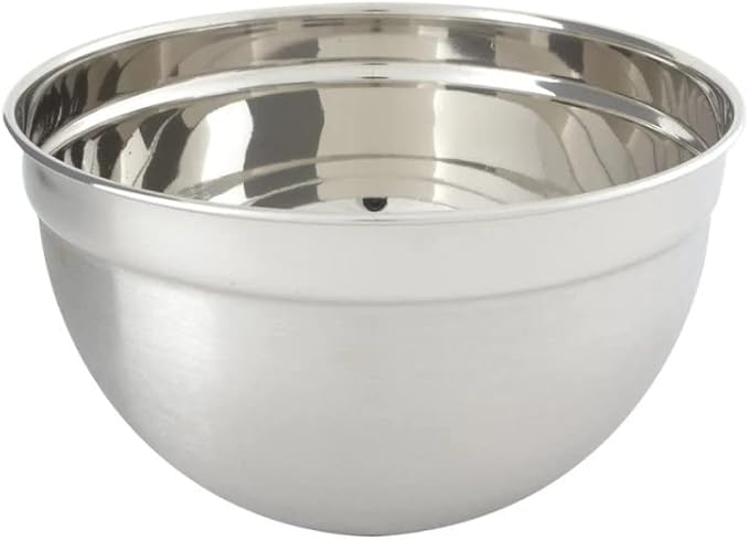 Chef Inox Deep Stainless Steel Mixing Bowl 5L