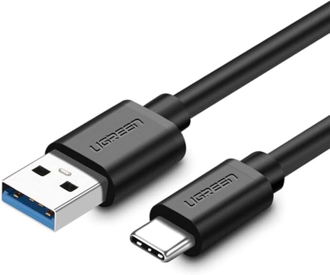 UGREEN 20884 USB 3.0 To USB C Cable Black 2m