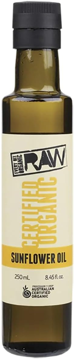 Every Bit Organic Raw Sunflower Oil Unrefined 250ml