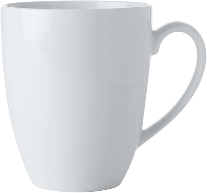 White Basics Coupe Mug 450ml Maxwell & Williams
