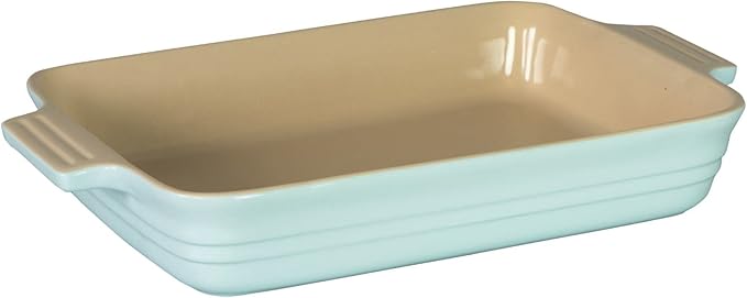 Chasseur La Cuisson 32 x 24cm Large Rectangular Baker - Duck Egg Blue