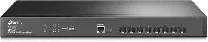 TP-Link TL-SX3008F Jetstream 8-Port 10GE SFP+ L2+ Managed Switch