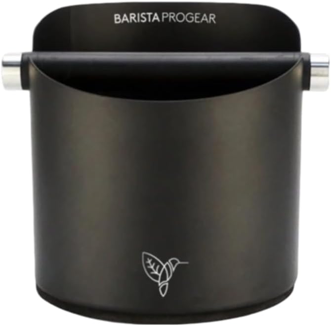 Barista Progear Silver Miner Home Knock Bin - AfterPay & zipPay Available