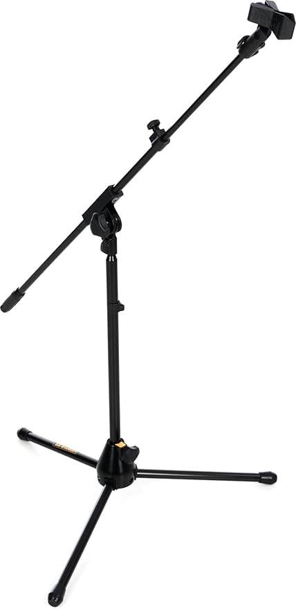 Hercules MS540B Low-Profile Tripod Microphone Boom Stand