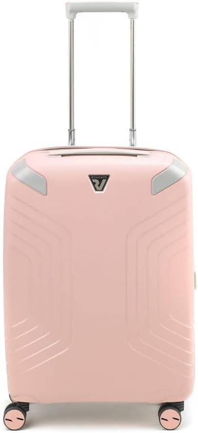 Roncato Ypsilon Carry On 55cm Hardsided Exp Spinner Suitcase Pale Pink