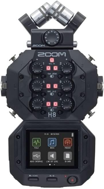 Zoom H8 Portable Handy Recorder