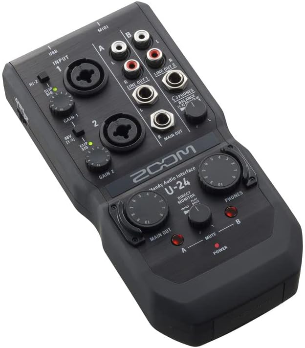 Zoom U-24 Handy USB Audio Interface