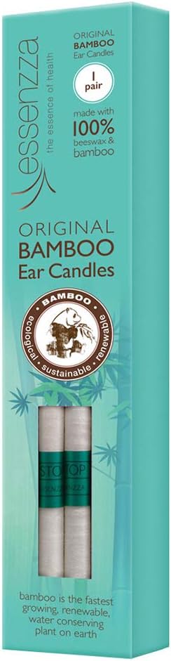 Essenzza Bamboo Ear Candles 1 Pair
