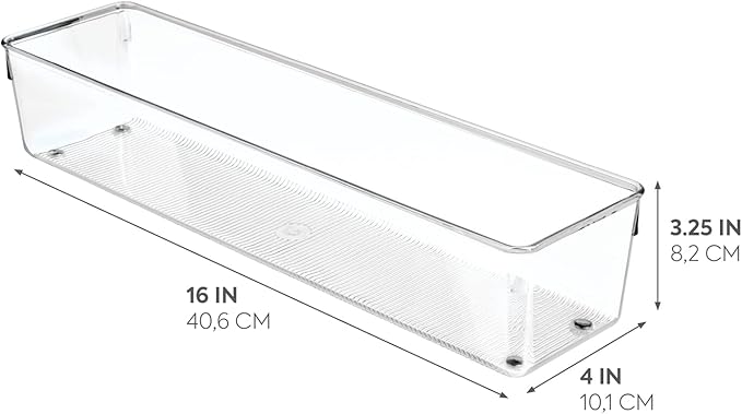 iDesign Linus Drawer Organiser 40 x 10 x 7.5cm