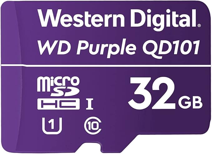 Western Digital Digital WD Purple 32GB microSDXC Card
