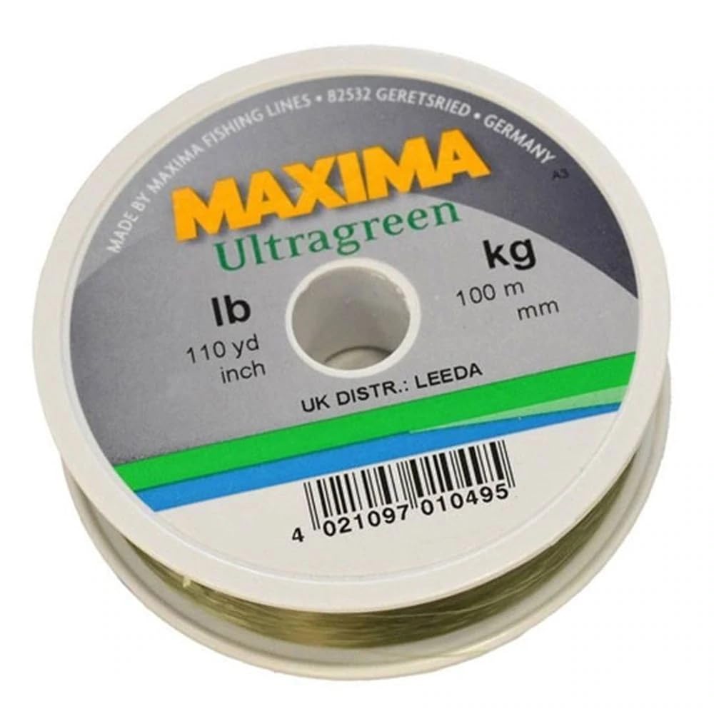 Maxima Ultragreen One Shot Monofilament Line, 15lb