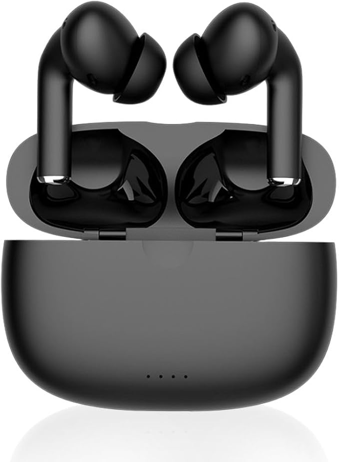 True Wireless Earbuds, V5.0 Ear Bluetooth Earphone with Lightweight Touch Control Wireless Charging Case
