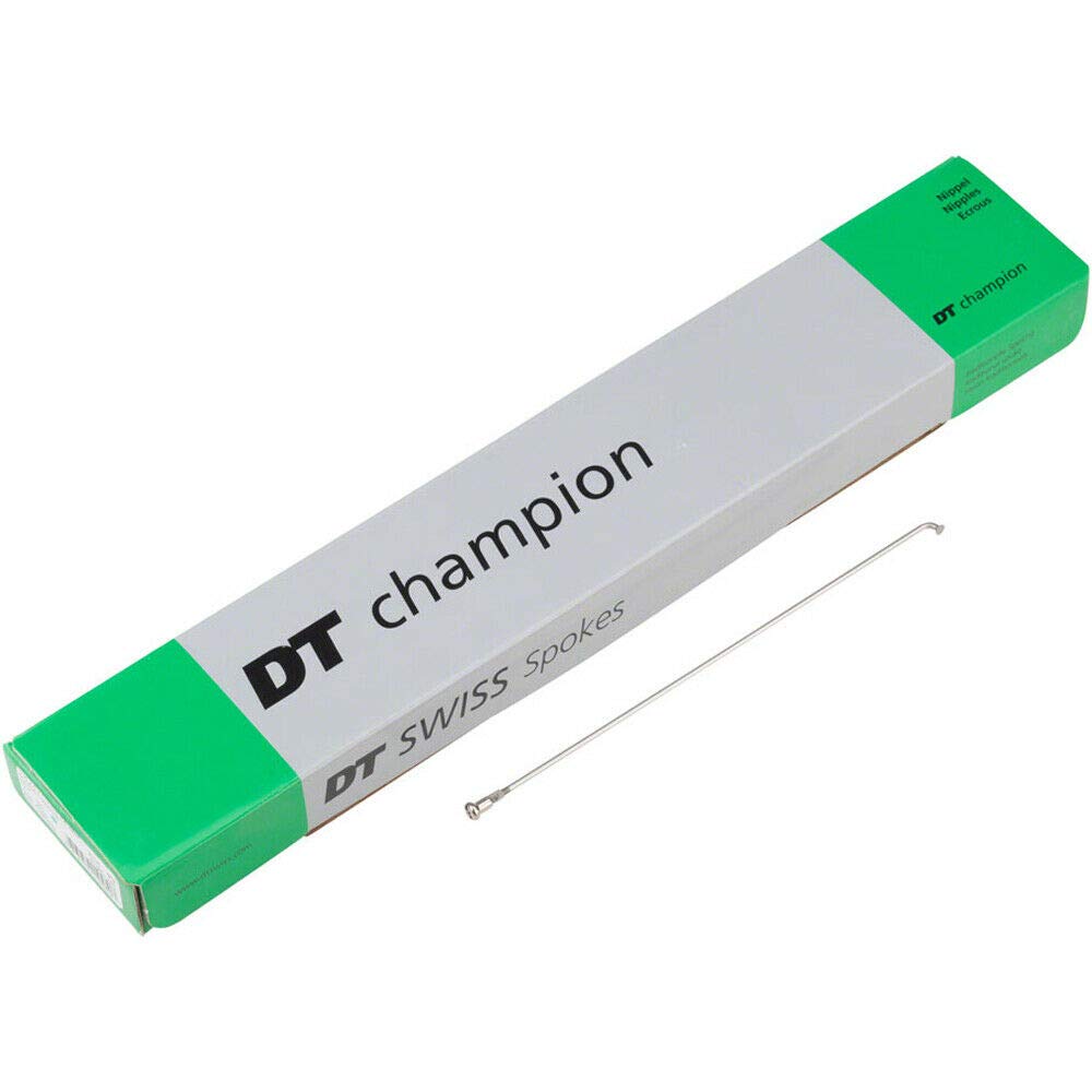 DT Swiss Champion Silver Spokes 14 G = 2 mm Box 100, 182 mm