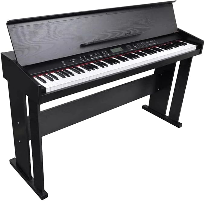 Classic Electronic Piano Digital Piano with 88 Keys & Music Stand