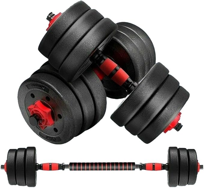 Verpeak Adjustable Rubber Dumbbell 15kg