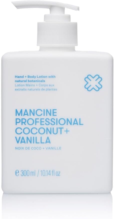 Mancine Hand & Body Lotion - Coconut & Vanilla 1 Litre