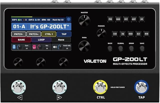 Valeton GP-200LT Guitar Multi-FX Processor Pedal