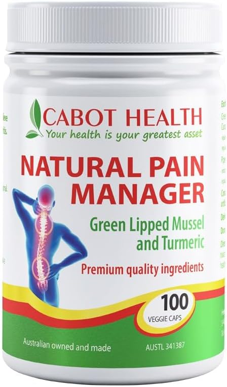 Cabot Health Natural Pain Manager 100 Caps