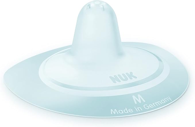 NUK Silicone Nipple Shields - Small 16mm, Twin Pack