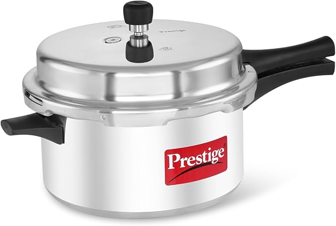 Prestige Popular Pressure Cooker, 7.5 Liter, Silver