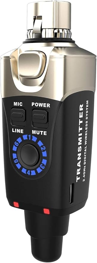 Xvive U3 2.4GHz Digital Wireless Mic & Speaker Transmitter Only