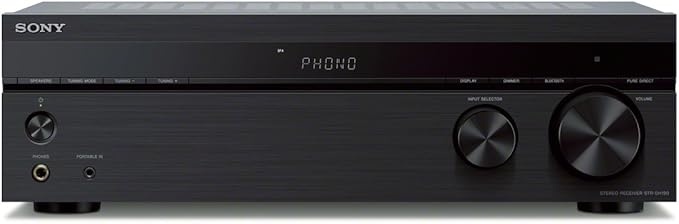 Sony STRDH190 2CH Stereo Receiver With Phono Inputs Bluetooth