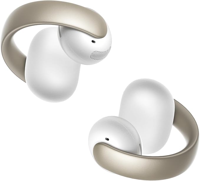 Anker Soundcore AeroClip Open Ear Clip On True Wireless Earbuds (White)