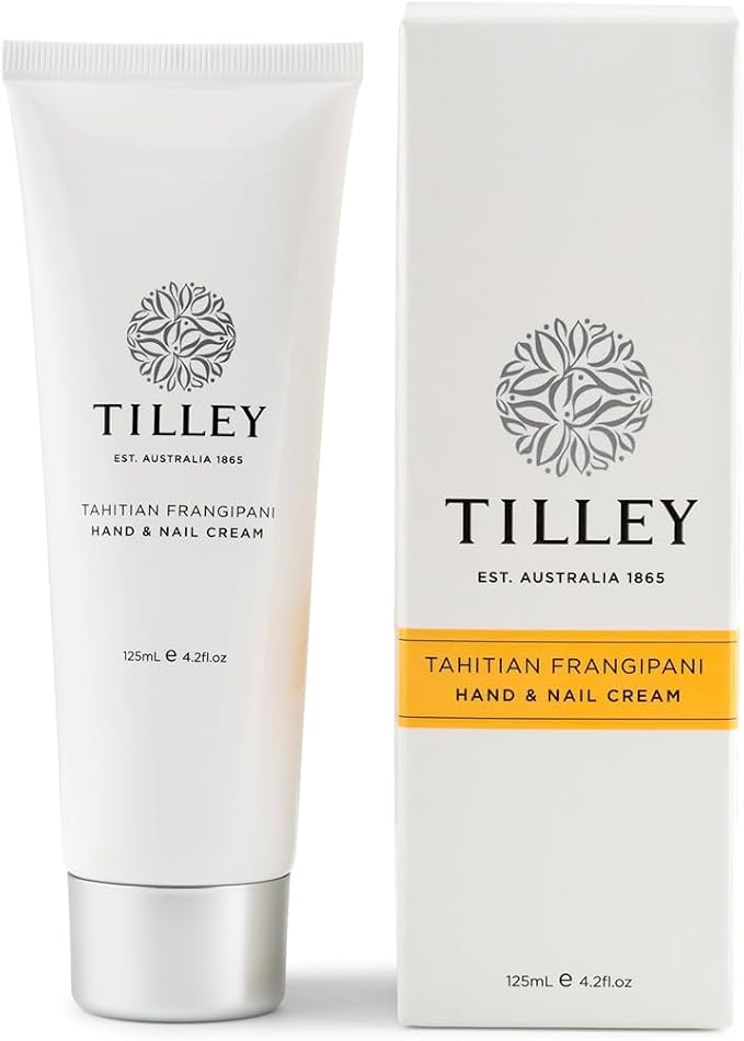 Tilley Tahitian Frangipani Deluxe Hand & Nail Cream 45ml
