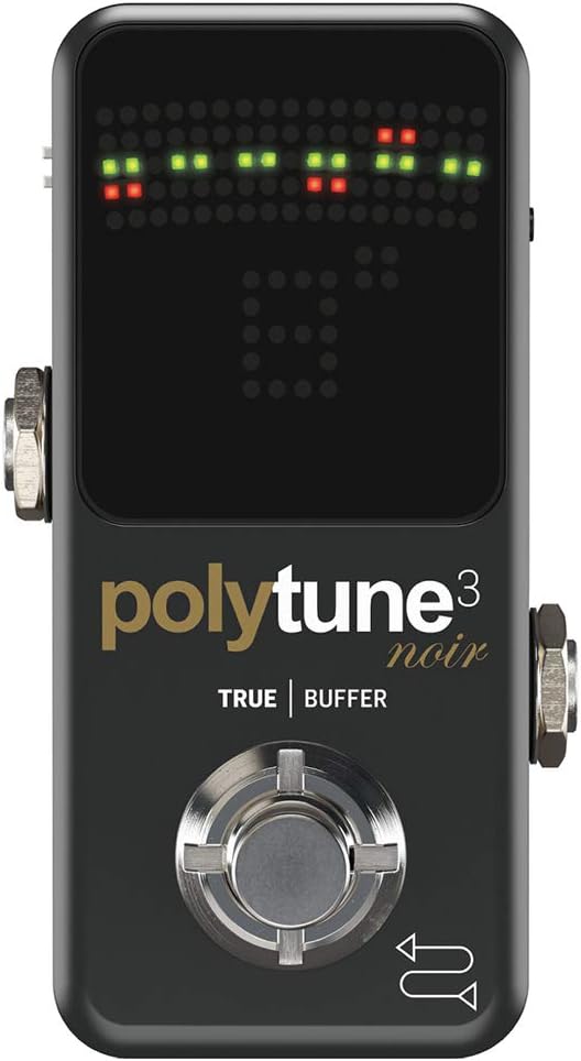 TC Electronic Polytune 3 Noir Pedal Tuner