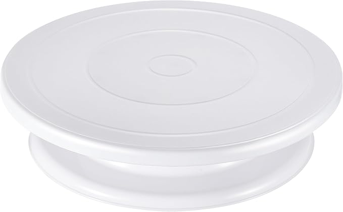 11 Inch Rotating Cake Turntable, Turns Smoothly Revolving Cake Stand Cake Decorating Kit