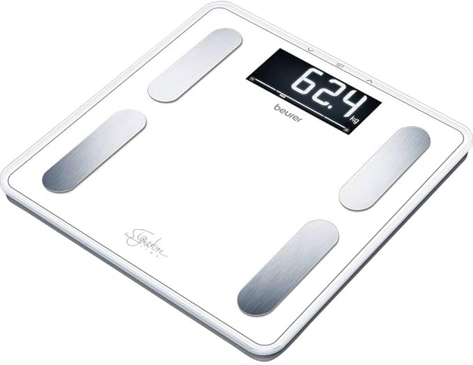 Beurer Digital Glass Body Fat Scale- White