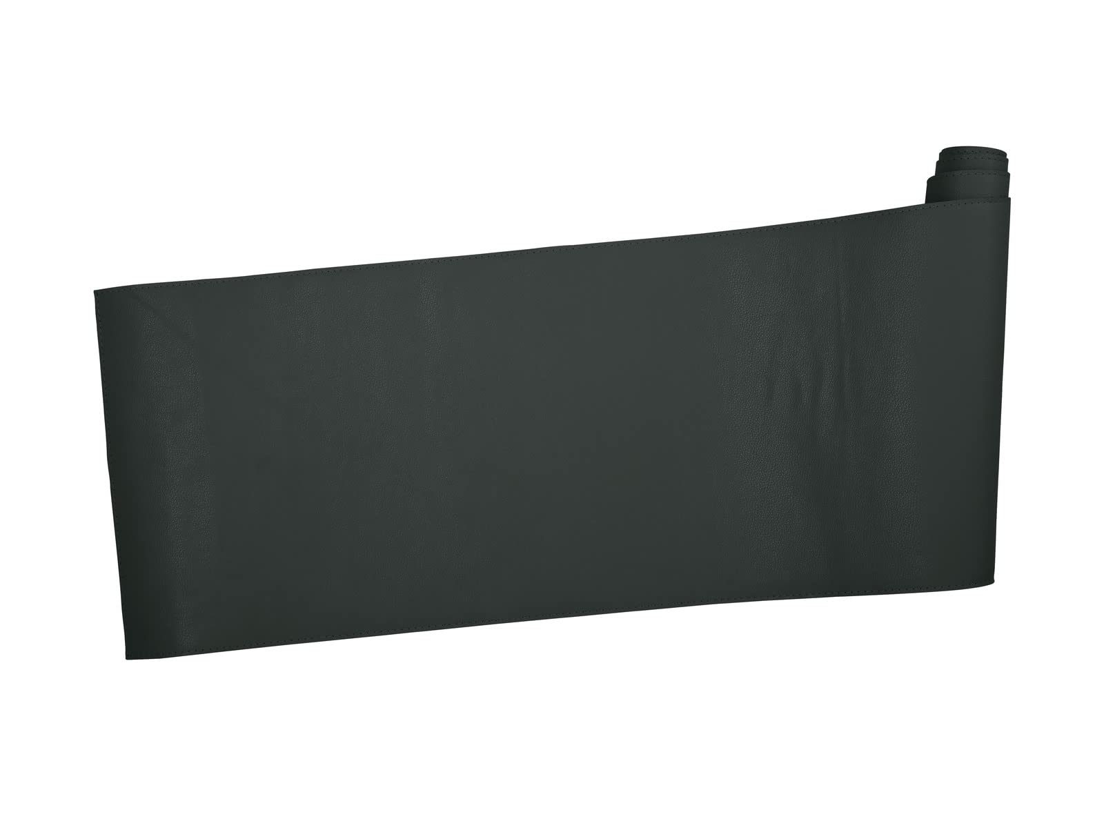 Maxwell & Williams Table Accents Leather Look Cowhide Runner 30x150cm Charcoal