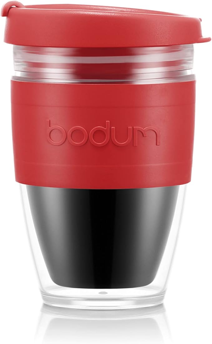 Bodum JOYCUP Travel Mug 0.25L / 8oz, Bodum Band Bubblegum Pink