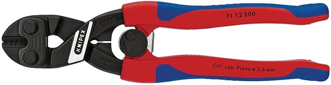 Knipex 49188 200mm Cobolt Compact Bolt Cutters With Sprung Handles