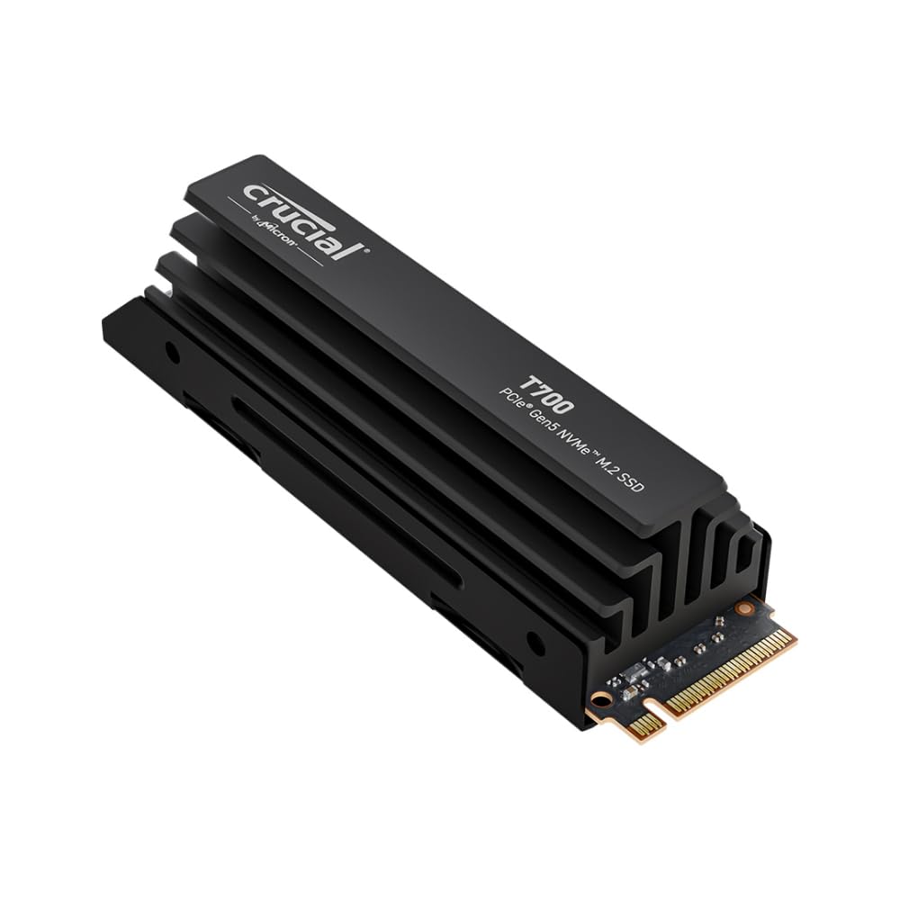 Crucial T700 2TB PCIe Gen5 NVMe M.2 SSD