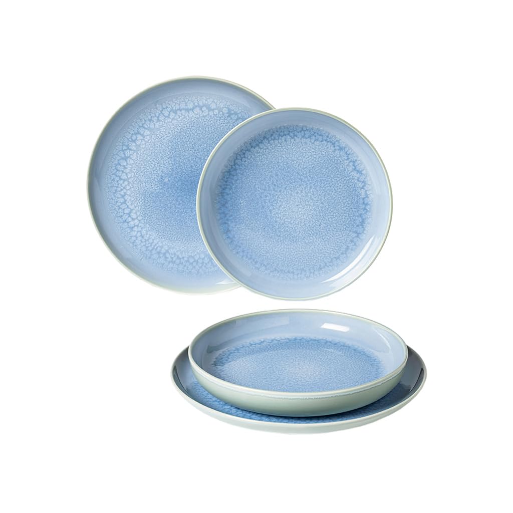 Villeroy & Boch Crafted Blueberry Dinner Set, 4 Piece