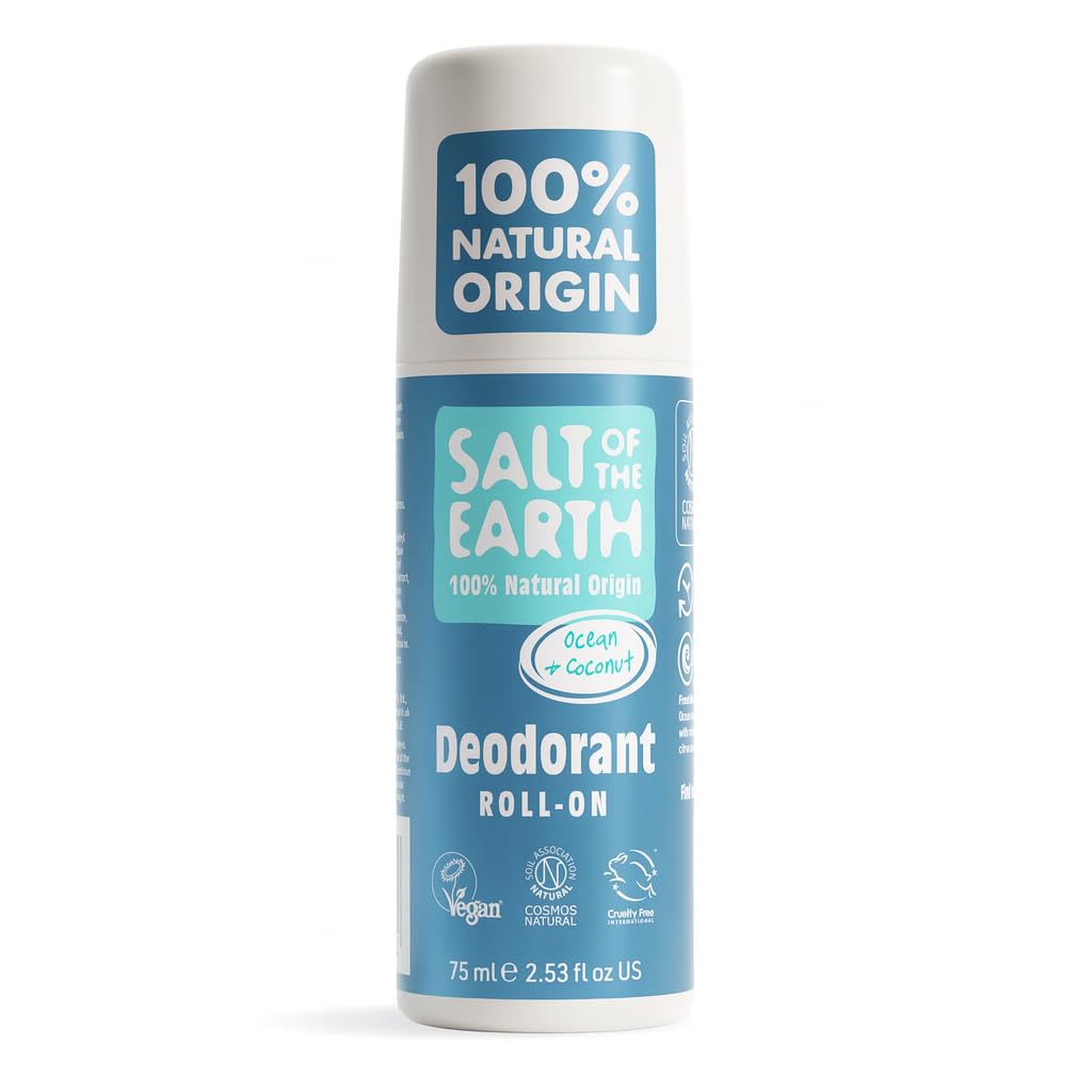 Salt of The Earth Ocean & Coconut Roll On Natural Deodorant 75ml