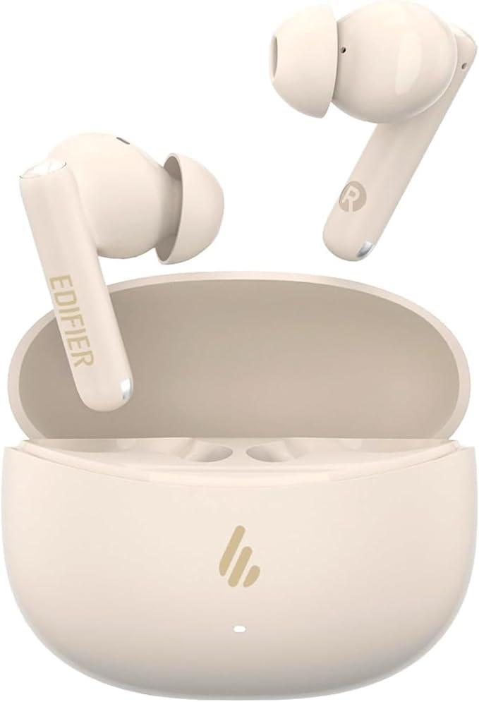 Edifier X5 Pro True Wireless Earbuds with Active Noise Cancellation - Ivory
