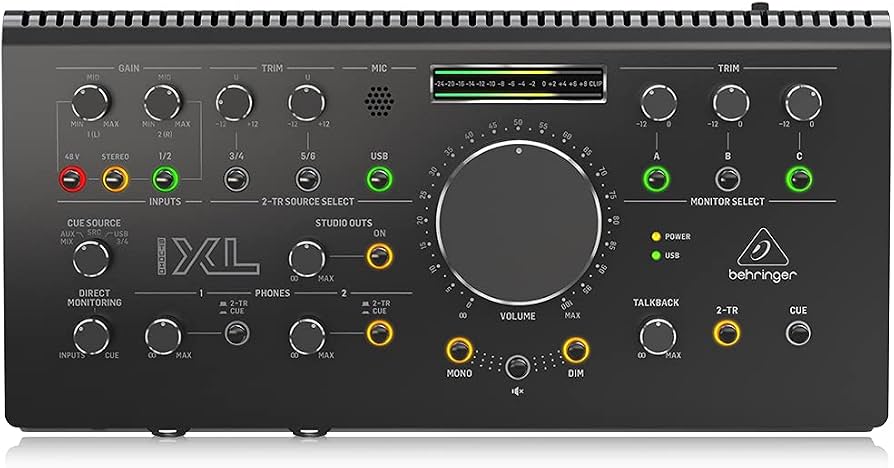 Behringer Studio XL - USB Interface With Monitor Control