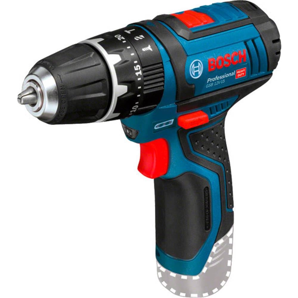 Bosch GSB 12V-15 Hammer Drill Silver
