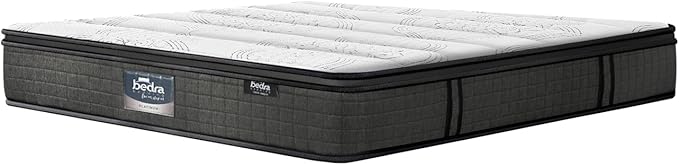 Bedra Double Mattress 9 Zone Latex Foam Pocket Spring Medium Firm 34cm