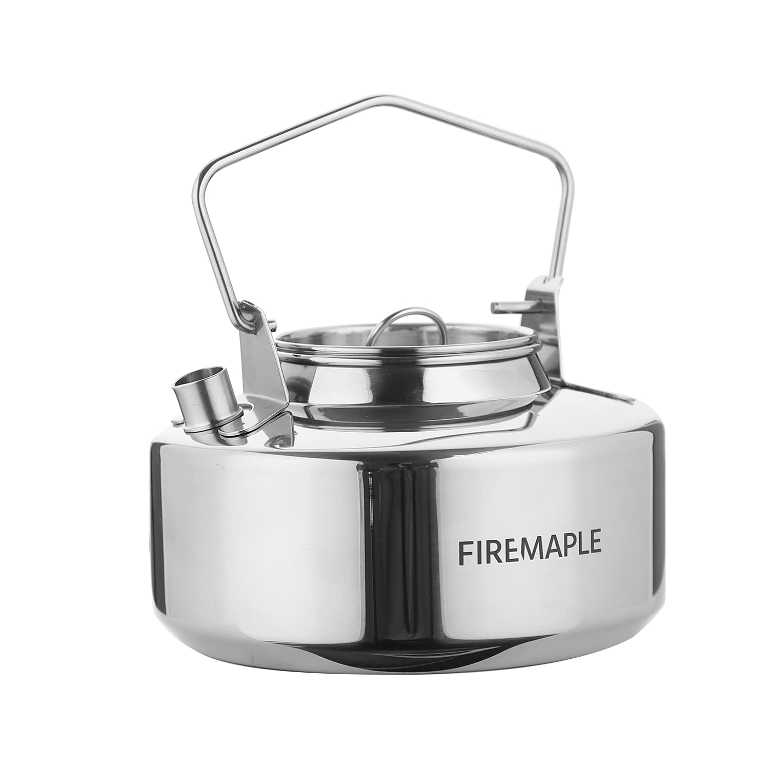 Fire-Maple Antarcti Stainless Steel Kettle | 1.0 Liter Camp Kettle Great for Boiling Water, Tea, Coffee, Freeze-Dried Backpacking Meals | Portable