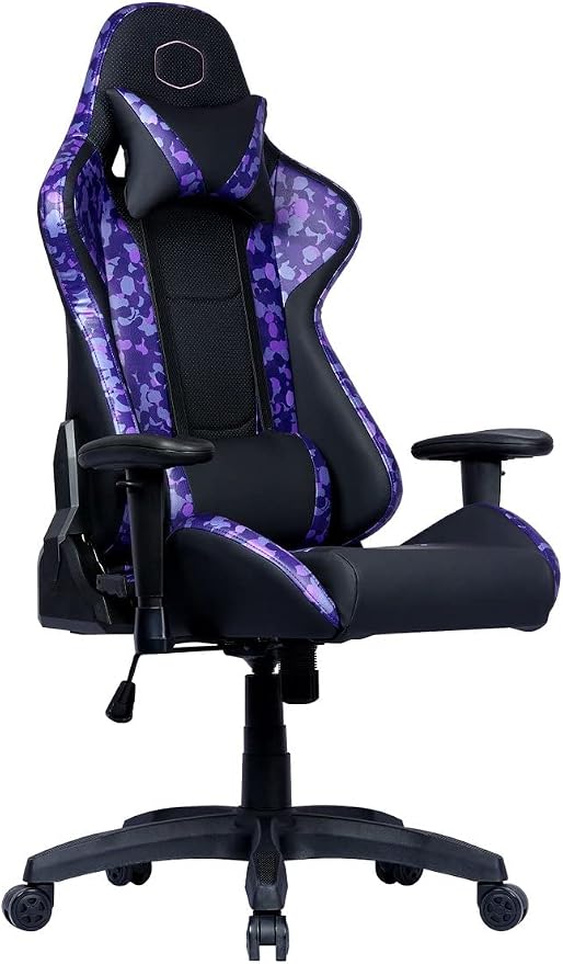 Cooler Master Caliber R1S Gaming Chair - Camo Purple