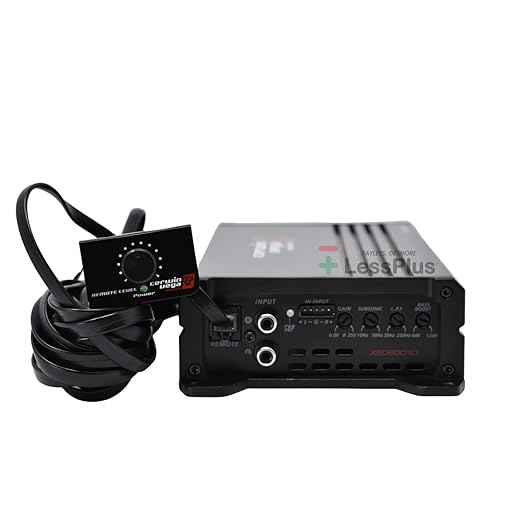 Cerwin Vega XED6001D XED Series Monoblock Digital Amplifier