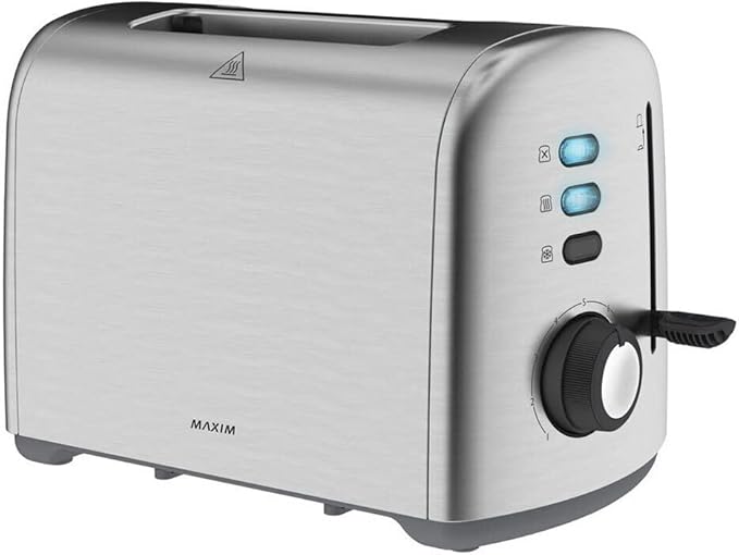 Maxim Kitchenpro 2 Slice Automatic Toaster Stainless Steel